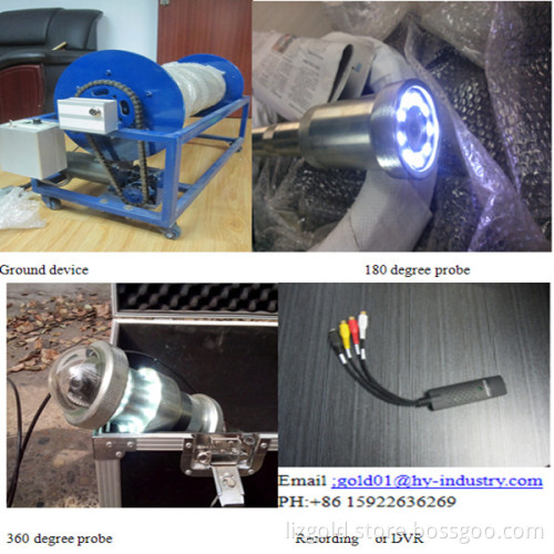 camera for drill hole ,borehole ,core hole